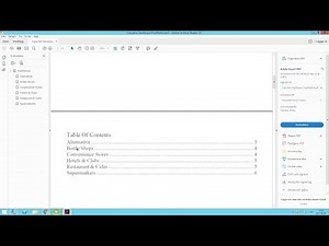 Adding a table of content in a PixelPerfect report - Qlik NPrinting
