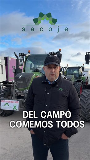 Sacoje Sdad Coop | ¡RESPETO Y FUTURO PARA EL CAMPO! 🚜 Hoy jueves 29 de enero tomamos las carreteras para reivindicar no solo nuestro futuro, el de todos.... | Instagram