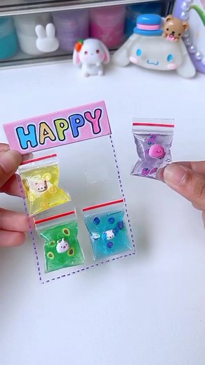 Miniatur Slime Craft - Handmade DIY Craft Ideas | MurlinaCraft
