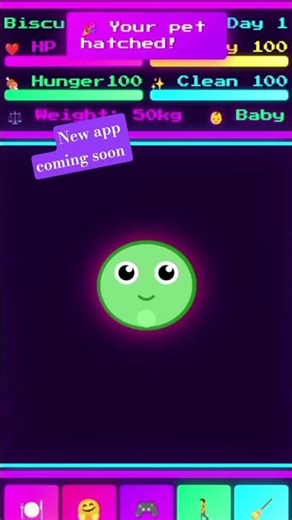 Meet your new virtual pet alien coming soon #virtualpetgames #virtual