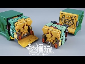 【SwiftTransform】Ninja Turtles Truck!? Machine Cube 52TOYS TEENAGE MUTANT NINJA TURTLES MEGABOX 万能匣速变
