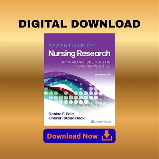 Essentials of Nursing Research 10th Edition - Etsy