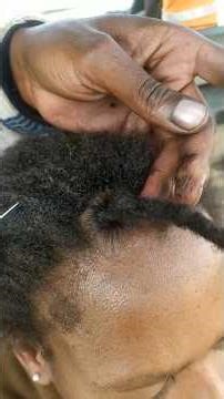 How to plant dreadlocks with a crotchet needle.
