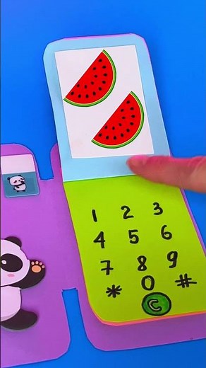 📱 Make a Paper Phone! So Cool & Easy DIY for Kids 🖍️ #kids #fun