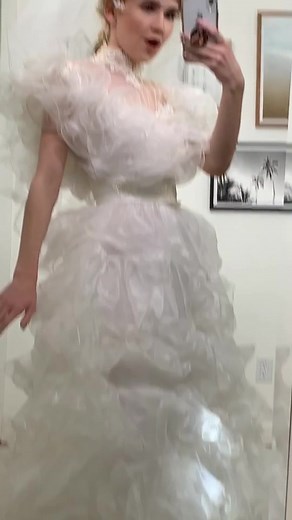 Perfect Fit Wedding Dress for Mia Maples' Mom | 80s Inspired