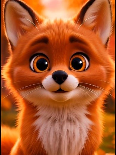 When the fox stops running and starts loving quietly… that’s the sweetest kind of forever 🦊🌿 #3danimation #cuteanimals #cuteanimation #cutefox #spreadlove