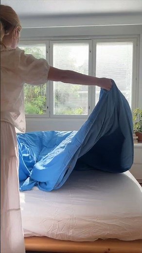 Rien de mieux qu'un lit bien fait. #chambre #ikea