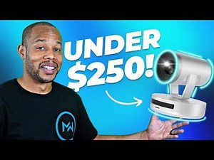 PTZ Webcam With AI Tracking (UNDER $250)