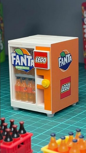 Working Lego Soda Vending Machine #lego