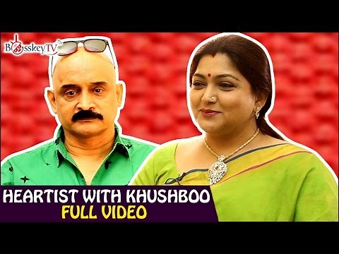 Khushboo talks about Rajinikanth, Kamal Haasan, Sundar C | Heartist Full Video | Bosskey TV