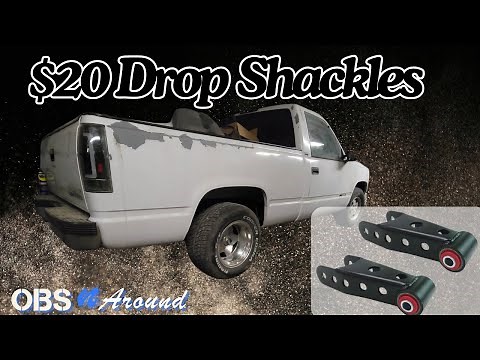 OBS Chevy 2" Drop Shackle Install