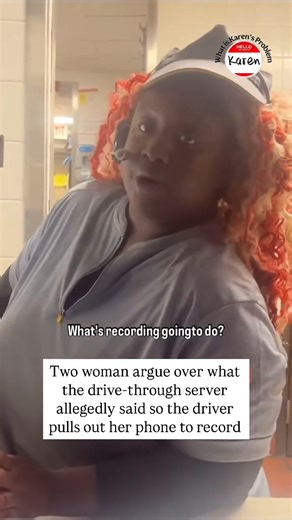 2.1K views · 21 reactions | Two woman argue over what the drive-through server allegedly said so the driver pulls out her phone to record | Hd videos | Facebook