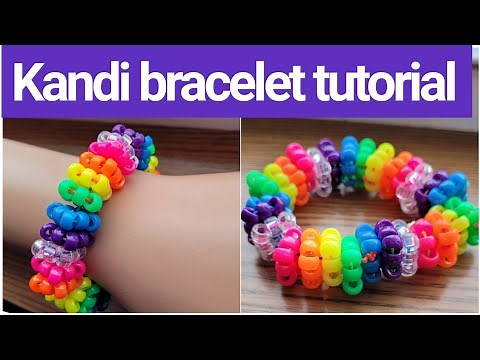 Kandi bracelet tutorial