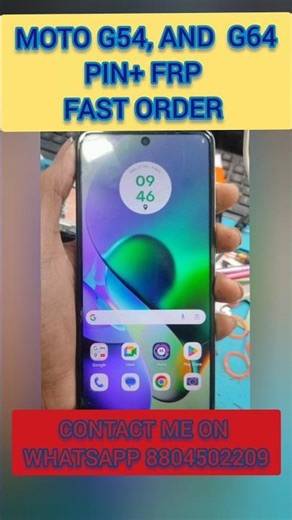 MOTO G54 XT2343 & MOTO G64 XT2431 Latest security frp| Latest securityfrpda errorSolved2026#shorts