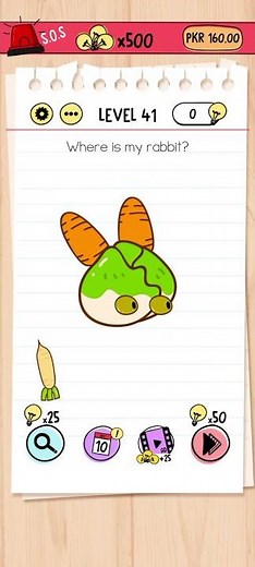 Where is my rabbit? Brain test level 41🥕