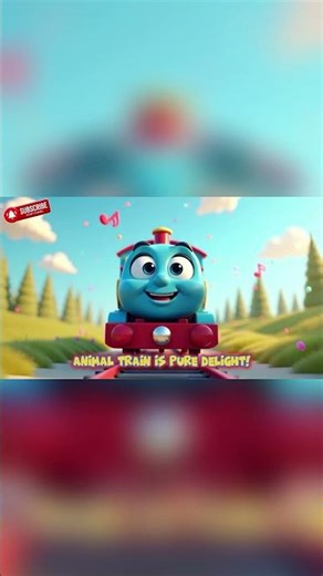 Animal Train Song 🚆🐾 | Fun Learning Animals & Colors Nursery Rhyme for Kids | JuJu Jelly