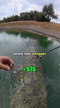 Catching A Bass On A Lure I Found