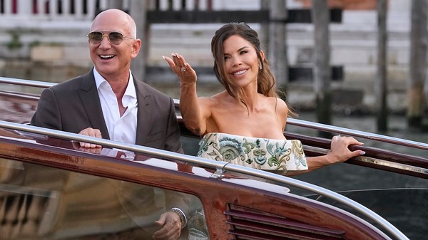 Jeff Bezos's Venice wedding celebrations begin