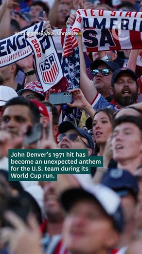 Why fans sang ‘Country Roads’ after the USMNT’s World Cup win