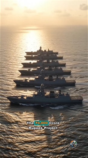 India Is Building Project 17B Frigates for Sea Dominance! #defence #india #shorts