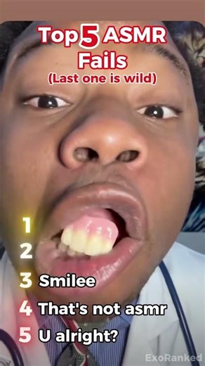 Top 5 ASMR Fails That Went Horribly Wrong 🎙️😂#shorts #viral #asmr