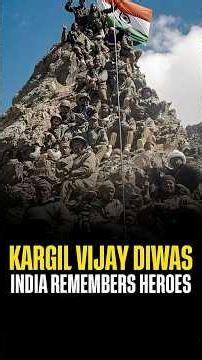 Kargil Vijay Diwas: India Remembers Heroes #IndianArmy