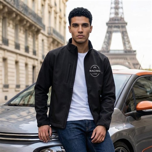 Citroen Racing Softshell Jacket / Custom Embroidered Motorsport Tuning Sportwear / Racing Streetwear XCS1 - Etsy