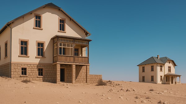 Namibia – Durch die Geisterstadt Kolmanskop (4K)