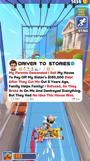 345K views · 6.1K reactions | My parents demanded i sell my house to pay off my sister's $150,000 debt after they cut me out 5 years ago. #reddit #redditstories #redditreadings | Drive To Stories | Facebook