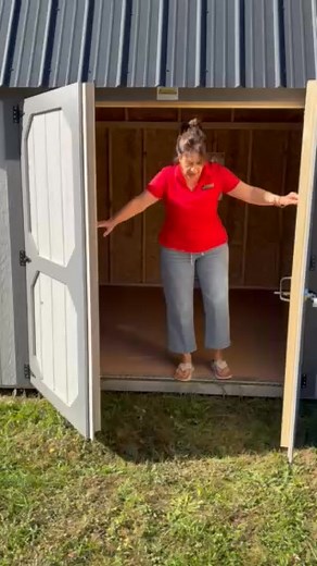 Gray 10x16 side lofted barn $4611.25 before tax. Rent2Own as low as $170.79 Pre-tax. | Affordable Outdoor Buildings