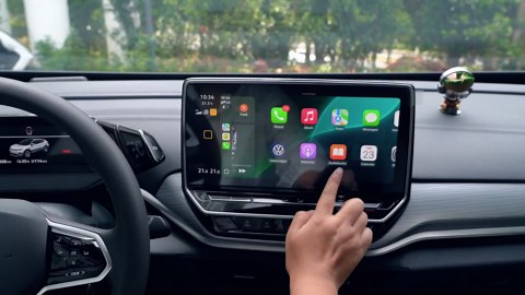 Spedal Wireless CarPlay Adapter for Factory Wired CarPlay – Plug & Play, Auto Reconnect, Mini Metal Design with USB-A & USB-C Cables – Compatible with iPhone 6+ and Cars from 2016+ (Black)