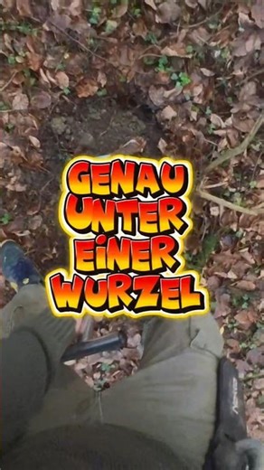 🗡️ right under a root 🗡️ #metaldetecting #extrememetaldetecting #metaldetector #hobby