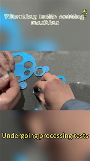 Vibration Knife Cutting Machine – Processing Test in Action ⚙️