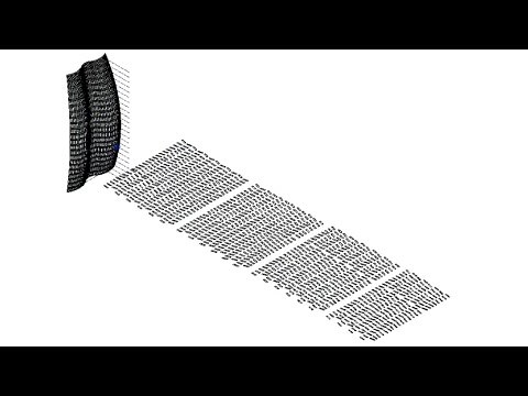 Curtain panels unfolding to documenting process using Dynamo and Python