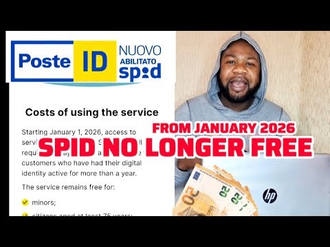 From January 2026 you have to pay to use post office SPID