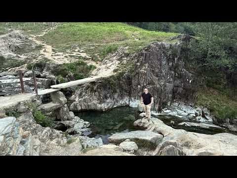 Watkin Path Falls in Snowdonia/Eryri National Park