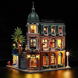 LIGHTAILING Led Lighting Kit for Lego Boutique-Hotel - LED Light Set Compatible with Lego Model