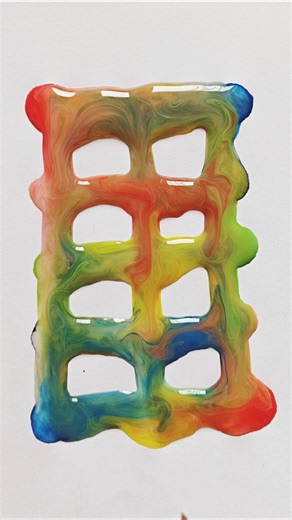 Water drop color mixing #shorts #color #waterdrop #mixing