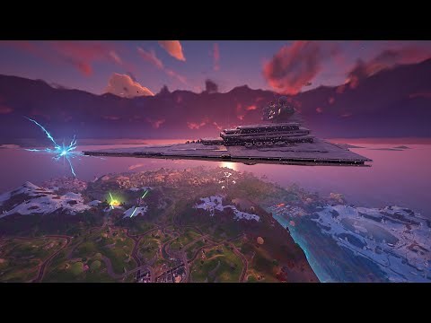 How To Fly The Massive Star Destroyer In Fortnite! (Insane Gameplay)