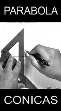 Examen Titular DT II EBAU 2018 2019. Opción A Ejercicio 1. Curvas Cónicas Parábola
