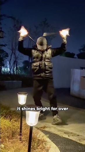 No charging or wiring required, solar-powered outdoor light