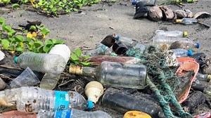 At Delhi’s Garbage Cafe you can exchange plastic waste for meals