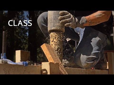 Pouring Concrete Footings | Boom Pump | Class By SHEMSS