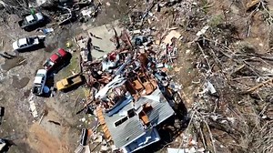 Drone Footage Shows Devastation From Alabama Tornado
