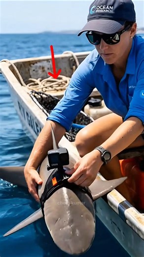 I Put a Camera on a Shark… This Is What It Saw 🦈😱 (Deep Sea POV)