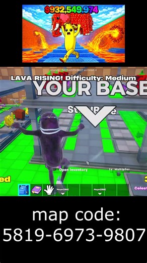 SURVIVE LAVA FOR BRAINROT SUPER HACK in FORTNITE