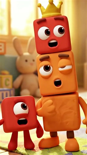 Numberblocks Magic: 2 + 1 = 3! 🔴✨ | Learn to Count #numberblocks #countingforkids #clayart #short