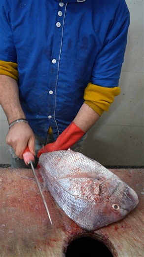 Sea Fish Scaling – Clean & Fast Cutting | Just Watch