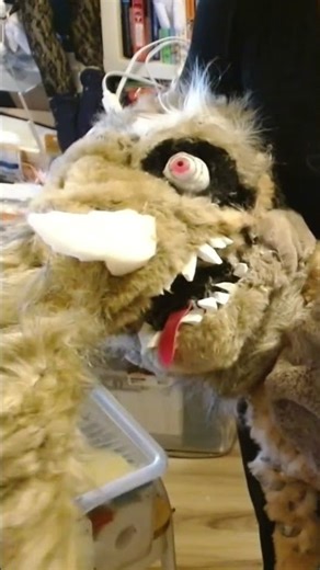 Woolly Mammoth Puppet #iceage #puppet #mammoth