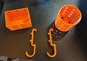 Traeger Grill Accessories, Sauce and Spice Tin Holder With Tool Hanging Clips. - Etsy